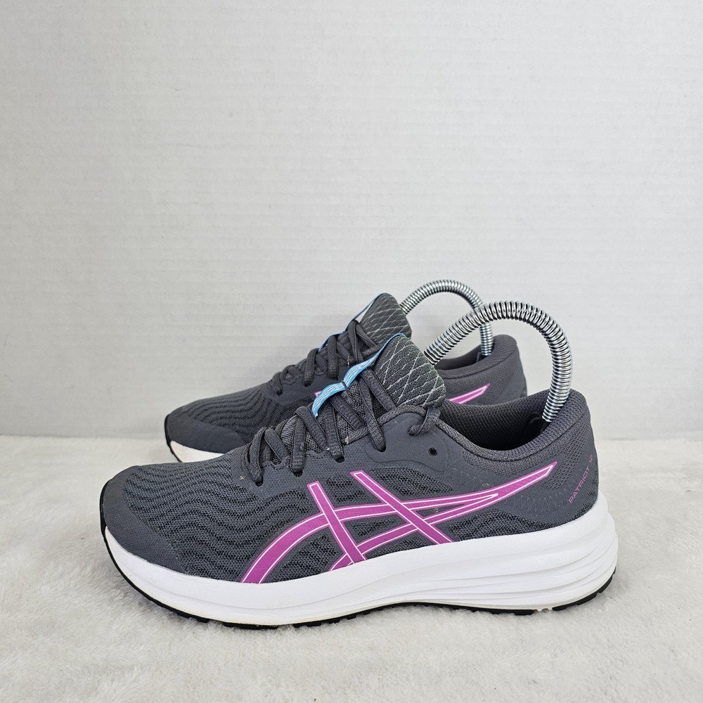 ASICS Patriot 12 Women's Running Shoes Size 6 US Grey/Pink